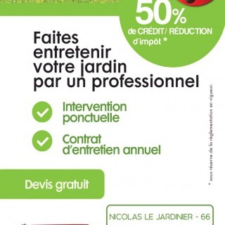 Flyer Espace Vert personnalisé