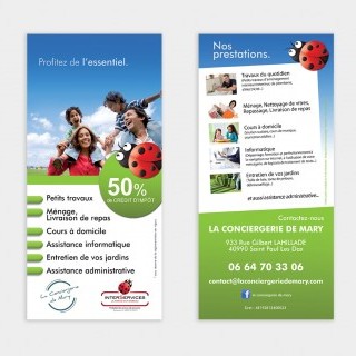 Flyer Tous services personnalisé