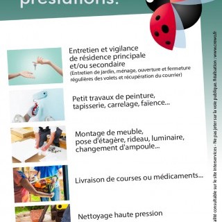 Flyer Travaux du quotidien personnalisé