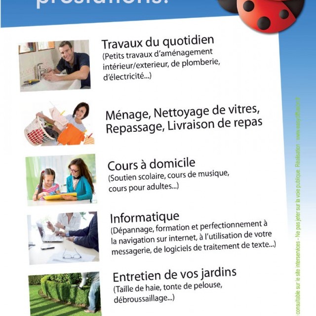 Flyer Tous services personnalisé